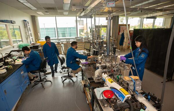 students in the Zachariah Lab