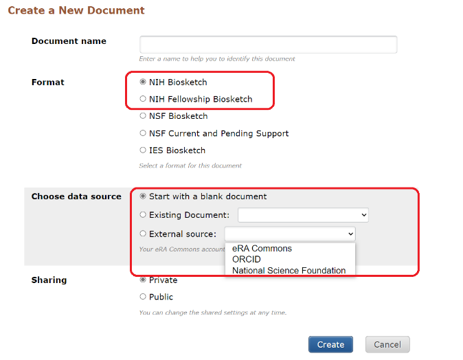 NIH Biographical Sketch and Other Support Research and Economic